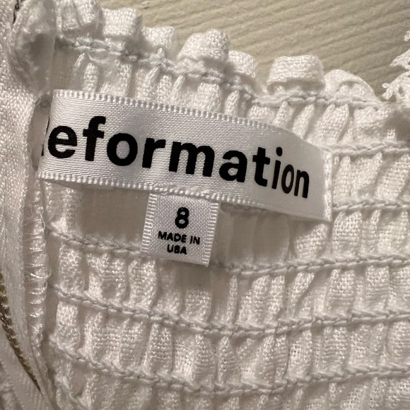 Reformation Tagliatelle Linen Dress - Picture 5 of 7